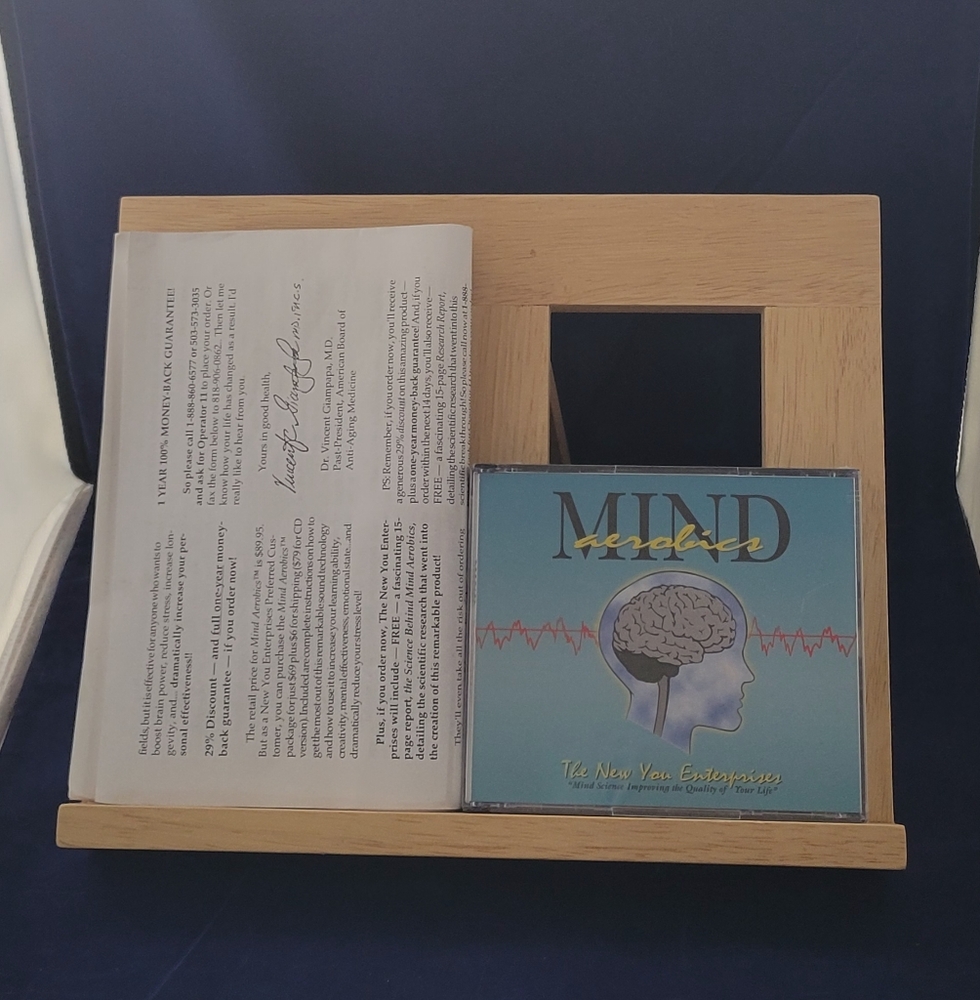 Mind Aerobics New You Enterprises 3 CD's Mind Science Improve Quality Your Life.